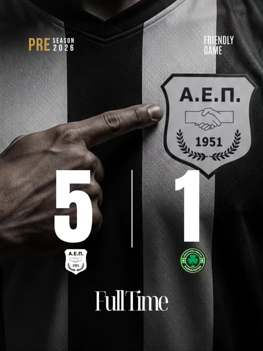 Α.Ε.Π. –  Α.Ο.Κ. Αγίου Αθανασίου 5 – 1